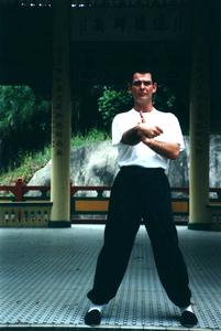 Wing Chun right fook sao in neutral stance